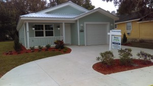 25th Anniversary Home with sign