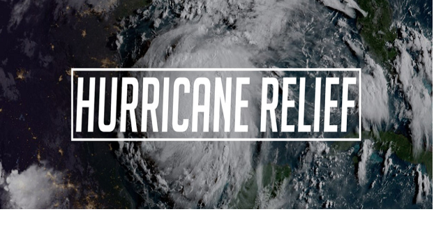 hurricane relief banner