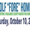 Golf Fore Homes Charity